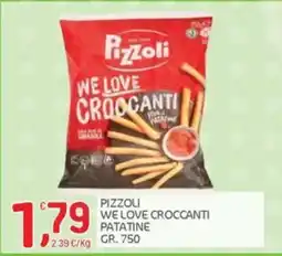 Carni e Affini Supermercati Pizzoli We Love Croccanti Patatine offerta