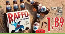 Carni e Affini Supermercati Raffo Birra offerta