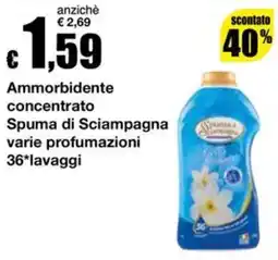 Sì con te Superstore Ammorbidente concentrato Spuma di Sciampagna offerta