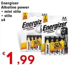 DeSpar Express Energizer Alkaline power offerta
