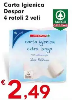 DeSpar Express Carta Igienica Despar offerta