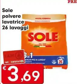 DeSpar Express Sole polvere lavatrice offerta