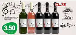 Emporio Amato Vino in bottiglia vari tipi offerta