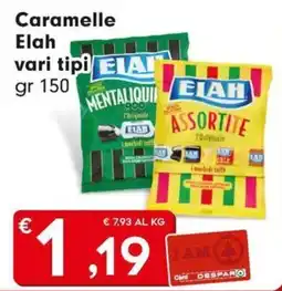 DeSpar Express Caramelle Elah vari tipi offerta