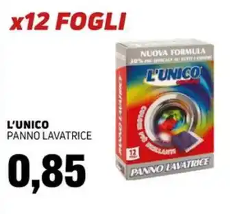 L'unico panno lavatrice