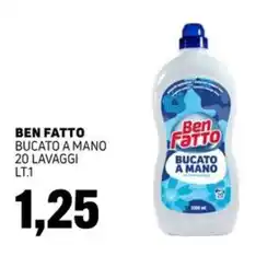 Emporio Amato Ben Fatto bucato a mano offerta