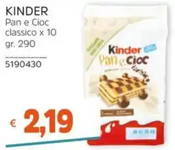 Stop&Shop Kinder Pan e Cioc offerta