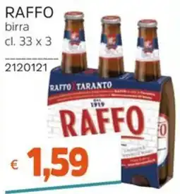 Stop&Shop Raffo birra offerta