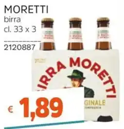 Stop&Shop birra Moretti offerta
