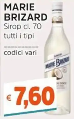 Stop&Shop Sirop Marie Brizard offerta