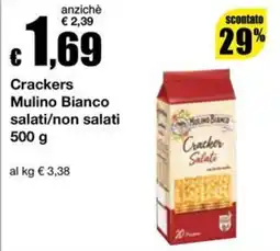 Sì con te Superstore Crackers Mulino Bianco Salati offerta