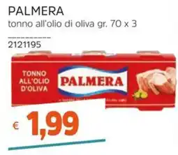 Stop&Shop Tonno all'olio d'oliva Palmera offerta