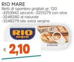 Stop&Shop filetti di sgombro grigliati Rio mare offerta