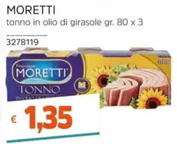 Stop&Shop Tonno Moretti offerta