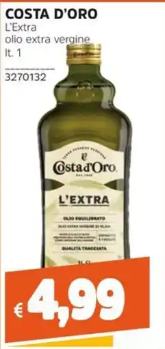 Stop&Shop Costa d'Oro L'Extra olio extra vergine offerta