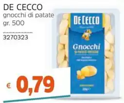Stop&Shop De Cecco gnocchi di patate offerta