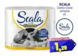 Punto Shopping Megastore Scala carta casa limone offerta