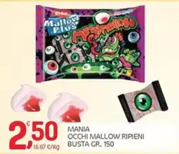 Carni e Affini Supermercati Mania occhi mallow ripieni offerta