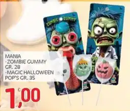 Carni e Affini Supermercati Mania zombie gummy offerta