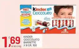 Carni e Affini Supermercati Kinder Cioccolato Barrette offerta