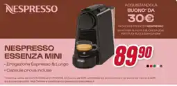 Trony Nespresso Essenza Mini offerta