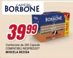 Trony Caffè Borbone offerta