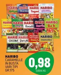 Emporio Amato Haribo caramelle in busta vari tipi offerta