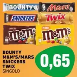 Emporio Amato Bounty M&M's/Mars Snickers Twix offerta