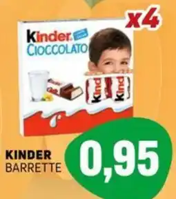 Emporio Amato Kinder Cioccolato offerta