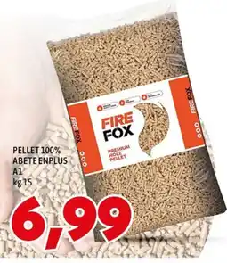 MEGA Pellet 100% abete enplus fire fox offerta