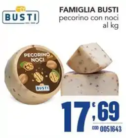 Gruppo di Palo Famiglia Busti pecorino con noci offerta