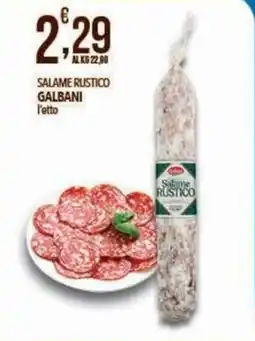 Iper Nonna Isa Salame rustico Galbani offerta