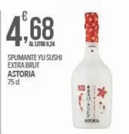 Iper Nonna Isa Spumante Yu Sushi Extra Brut Astoria offerta