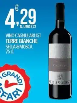 Iper Nonna Isa Vino Cagnulari IGT Terre Bianche Sella & Mosca offerta