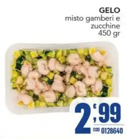 Gruppo di Palo Gelo misto gamberi e zucchine offerta