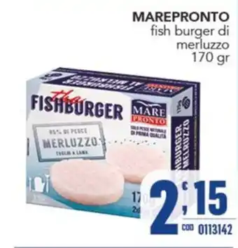 The Fishburger mare pronto