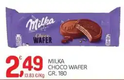 Carni e Affini Supermercati Milka Choco Wafer offerta