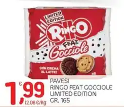 Carni e Affini Supermercati Pavesi ringo feat gocciole limited edition offerta