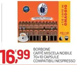 Carni e Affini Supermercati Borbone Caffè Miscela Nobile offerta