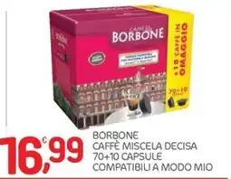 Carni e Affini Supermercati Caffè Borbone Miscela Decisa offerta