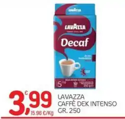 Carni e Affini Supermercati Lavazza caffè dek intenso offerta