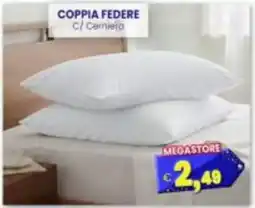 Punto Shopping Megastore Coppia federe con cerniera offerta