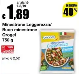 Sì con te Superstore Minestrone Leggerezza Orogel offerta