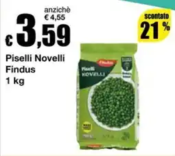 Sì con te Superstore Piselli Novelli Findus offerta