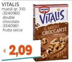 Stop&Shop Vitalis muesli croccante double chocolate offerta