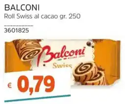 Stop&Shop Balconi Roll Swiss al cacao offerta
