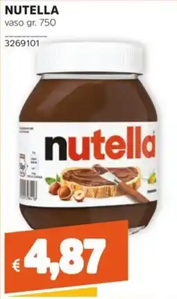 Stop&Shop Nutella offerta
