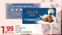 Carni e Affini Supermercati Lindt Tavoletta offerta
