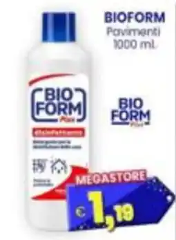 Punto Shopping Megastore Bioform Plus disinfettante offerta