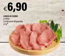 Hurrà Lonza di suino offerta